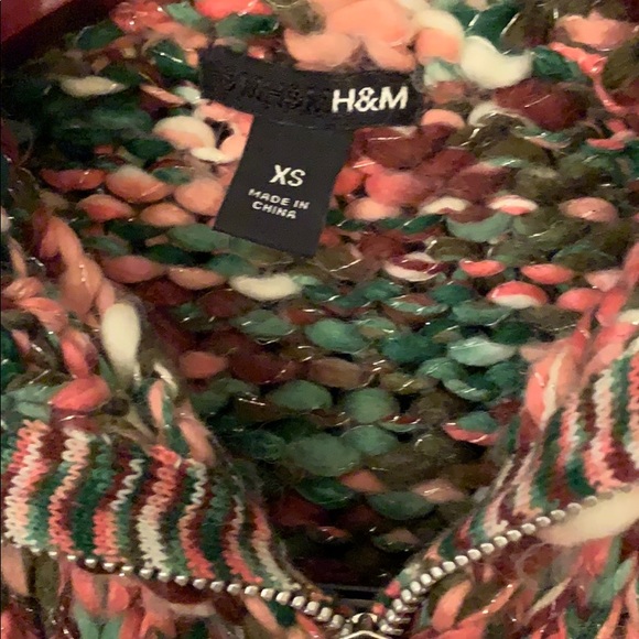 H&M crop sweater cardigan XS - Picture 3 of 4